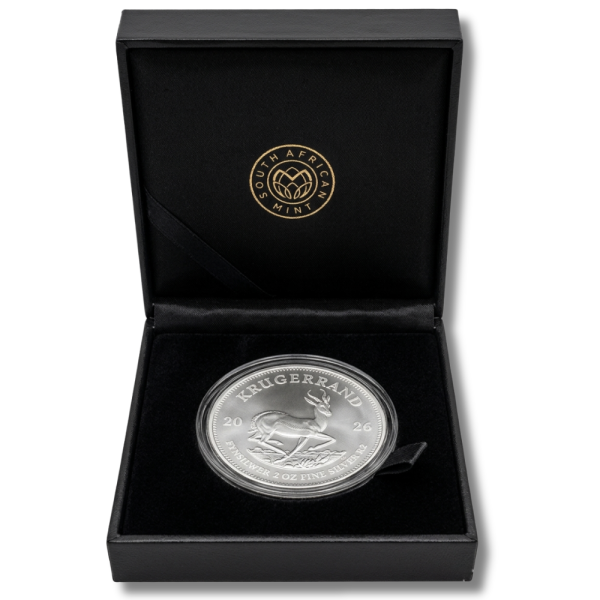 2026 2 oz Proof Silver Krugerrand - Collector Coin