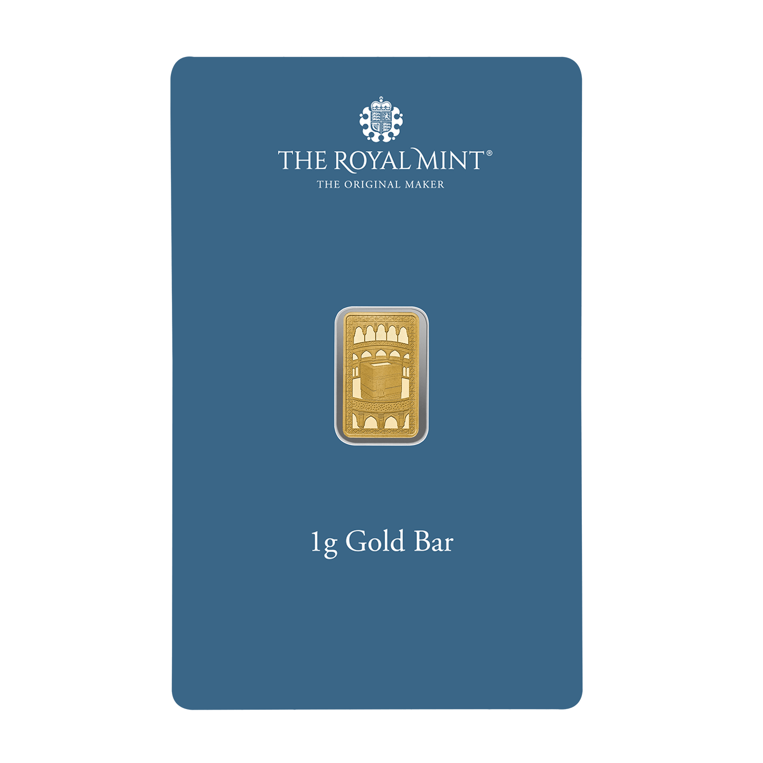 Kaaba 1g Gold Bullion Minted Bar