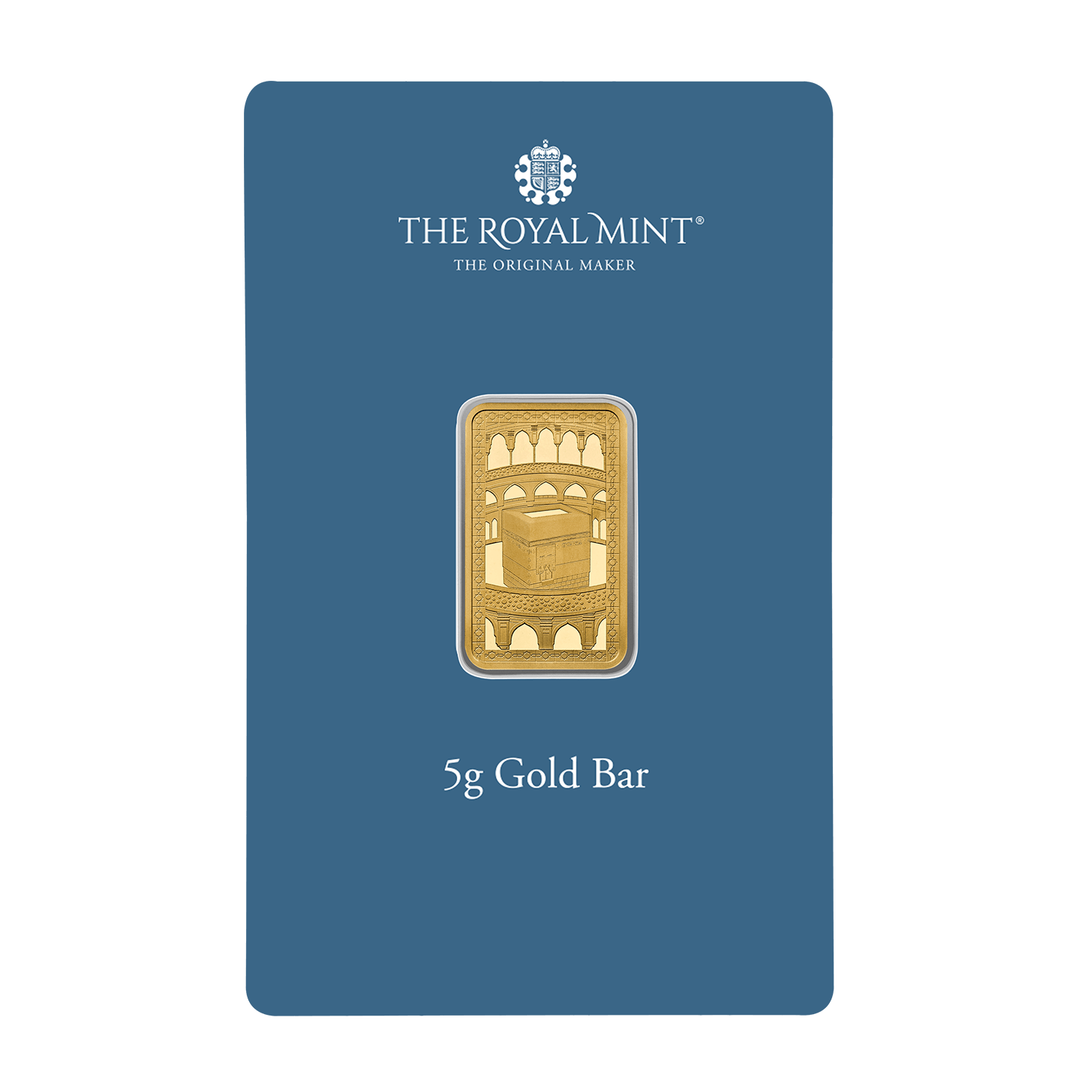 Kaaba 5g Gold Bullion Minted Bar